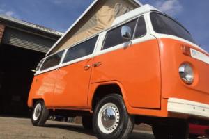 Vw t2 bay window camper pop top project newly painted Photo
