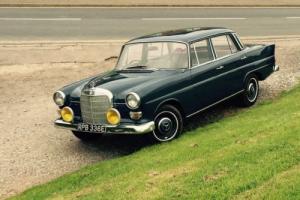 1967 Mercedes fintail 200 with sunroof fantastic example massive history !!