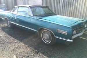FORD MERCURY 1967 CONVERTIBLE, V8, Muscle car