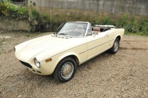 1977 Fiat 124 Spider 1800 US Import New Roof Just Serviced MOT'd Photo