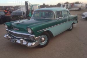 1956 Chevrolet rock solid example with new paint and interior. Photo
