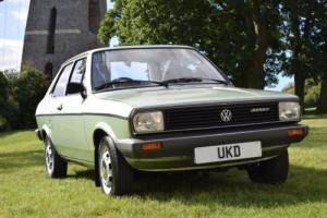VW VOLKSWAGEN POLO MK1 1.3 DERBY GLS SALOON 2DR GREEN 1981 ONLY 17K MILES! Photo