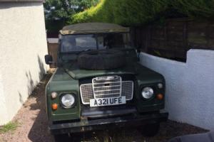 Land Rover 88" 4CYL 3 series Restoration Project - Failed MOT 1984 Photo