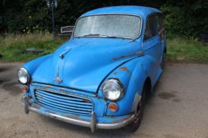 Early 1963 Morris minor traveller 1000 classic car restoration project Photo