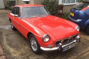 MGB GT Flame Red Photo