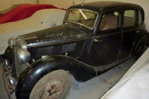 1948 MG YA saloon in black, showing one previous owner, for restoration