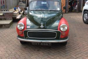 REVISED ex Military Morris Minor 1000 Traveller Chassis no 1285884