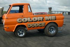 1964 DODGE A100 WHEELSTANDER ( DODGE FARGO ) - LITTLE RED WAGON - DRAG TRUCK