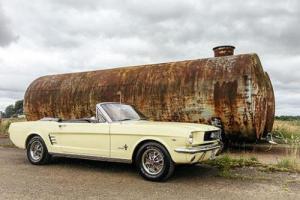 1966 Ford Mustang 289 Convertible auto - Springtime Yellow - Superb Throughout Photo