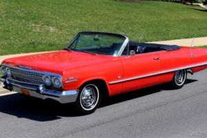 1963 Chevrolet Impala Factory 'QB' Code 4-spd, SS409 with Dual Quads