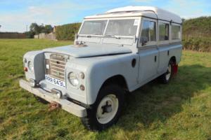 1973 Land Rover Series 111 Dormobile for full restoration fitted with P6 V8 Photo