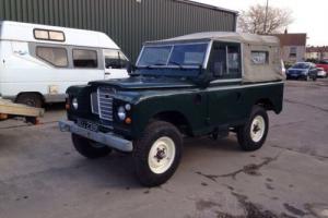 Landrover Series 3 88" restored 2.25 diesel bargain 1972 tax free classic galv