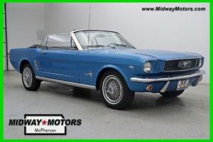 1966 Ford Mustang Convertible, Leather, Automatic Photo