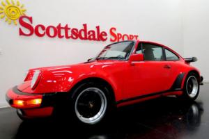 1988 Porsche 911 GUARDS RED on BLACK LTHR w 29K MILES... MUSEUM QUA Photo