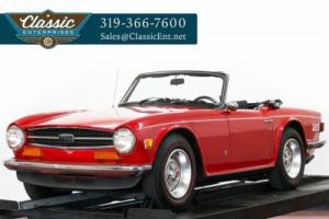 1973 Triumph TR6 convertible serviced and ready to drive today