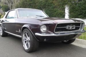 Ford Mustang S Code 390 Auto Coupe 1967 Deluxe Interior PWR STR Disc Brakes in VIC Photo