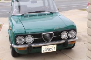 1975 Alfa Romeo Giulia Super