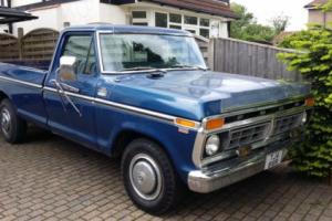 1977 FORD F250 CAMPER SPECIAL