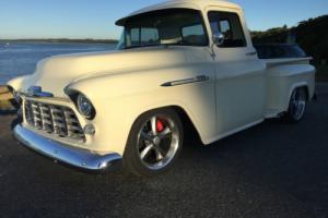 chevrolet 3100 step side pick up,procharged ls1,stunning new everything,1955,