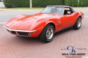 1969 Chevrolet Corvette STINGRAY CONVERTIBLE 4SPEED-PROTECT O PLATE- #s MATCH