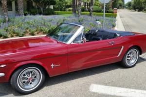1965 Ford Mustang Convertible A code