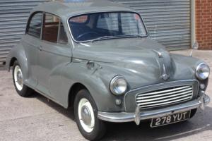 Morris Minor 1000 2 Door 1959 Frilford Grey