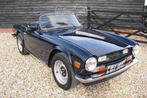 Royal Blue TR6 1969 CP chassis car Photo
