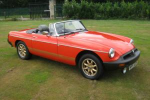 1980 MGB ROADSTER. SUPERB LOW MILEAGE CAR. GREAT VALUE Photo
