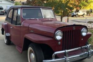 1949 Willys Jeepster Phantom (Convertible) Photo