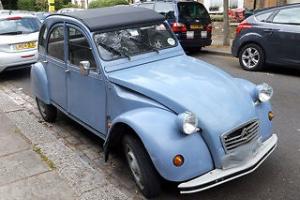 1989 CITROEN 2 CV6 SPECIAL BLUE GALVANISED CHASSIS MOT TO AUGUST 2017 Photo