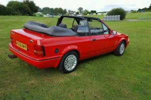 ford escort xr3i cabriolet top condition. Photo