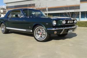 Ford Mustang 1966 GT Coupe RHD IVY Green White 289 V8 Auto PWR STR AIR CON in VIC