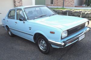1981 Toyota Corolla CS 4 Door KE55 Alpine Blue Original Very Good Condition Photo