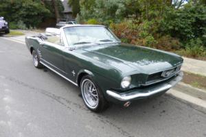 Ford Mustang 66 Convertible C Code 289 V8 Auto
