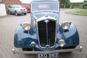 1938 WOLSELEY 12/48 SALOON BLUE WITH NEW BLUE LEATHER INTERIOR Photo