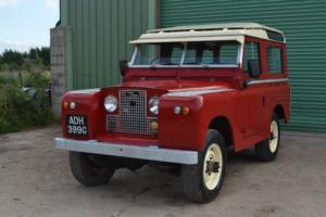 Land Rover Series 2a 1969 Poppy Red Station Wagon Only 3 Owners Photo