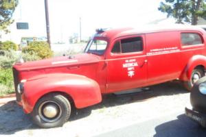 1942 Packard Henney Ambulance. US Army. Extremely rare. Military