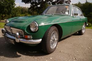 Rare 1969 MGC-GT British Racing Green with black leather. 2 door coupe Photo