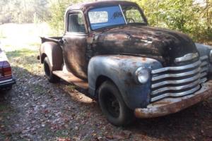 chevy pick up 1950 patina