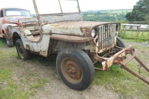 1944 Willys Jeep MB For Restoration Us import military vehicle classic car