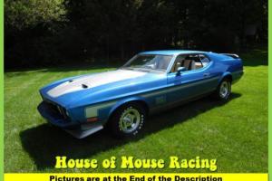 1973 Ford Mustang 89k # Match Q Code 351 4Spd Frame Off Photo