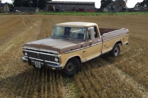 1972 FORD F250 CLASSIC AMERICAN GO ANYWHERE LPG PICKUP TRUCK USEABLE PROJECT Photo