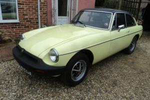 mgb gt 1976 tax exempt clean example