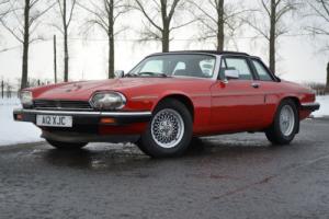 1985 JAGUAR XJS HE AUTO RED Private Plate A12XJC included 12Months MOT