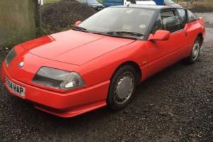 1988 RENAULT GTA V6 TURBO RED ALPINE