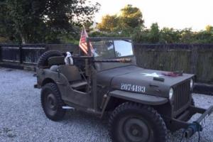 WILLYS JEEP UNBELIEVABLE COPY! FORD PINTO MOTOR 2 WHEEL DRIVE £9500 OFFERS PX Photo