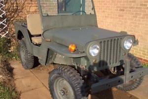 1947 WILLYS JEEP CJ2A RECENT IMPORT from CANADA many extras included UK register Photo