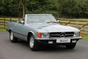 Mercedes-Benz 500 SL (1984) Silver Blue with Blue Sports Check Photo