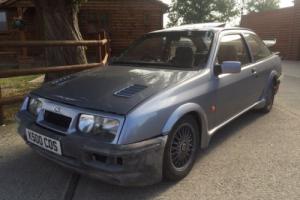 VERY RARE FORD SIERRA RS500 COSWORTH 3 DOOR MOONSTONE BLUE ONLY 30,000 MILES