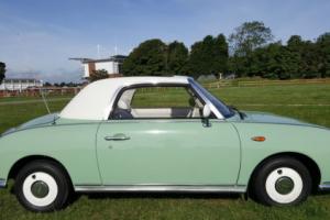 NISSAN FIGARO CONVERTIBLE STUNNING LITTLE CLASSIC ,EVERYONE'S HAPPY TO SEE IT! Photo